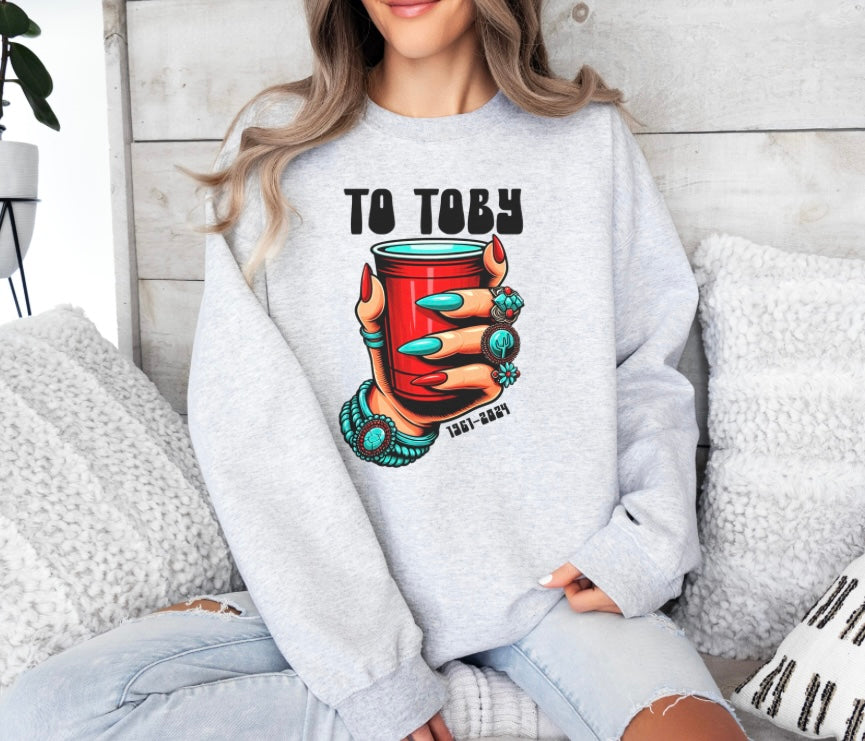 Toby Kieth tee/sweatshirt