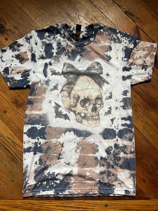 Bleach Distressed Skull Tee