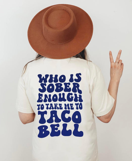 Koe Wetzel Taco Bell front & back