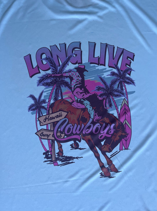 Long Live Cowboys Summer Front & Back Tee