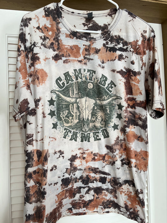 Can't be tamed Cowhide Tee