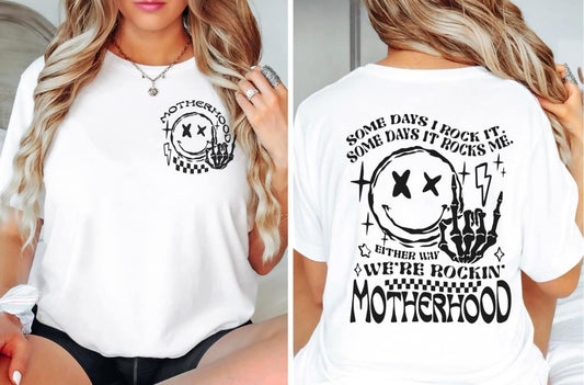 Rockin motherhood front & back