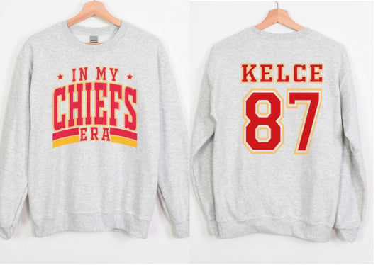 Chiefs Era Kelce Tee/Sweatshirt