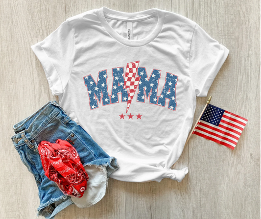 Patriotic Mama Tee