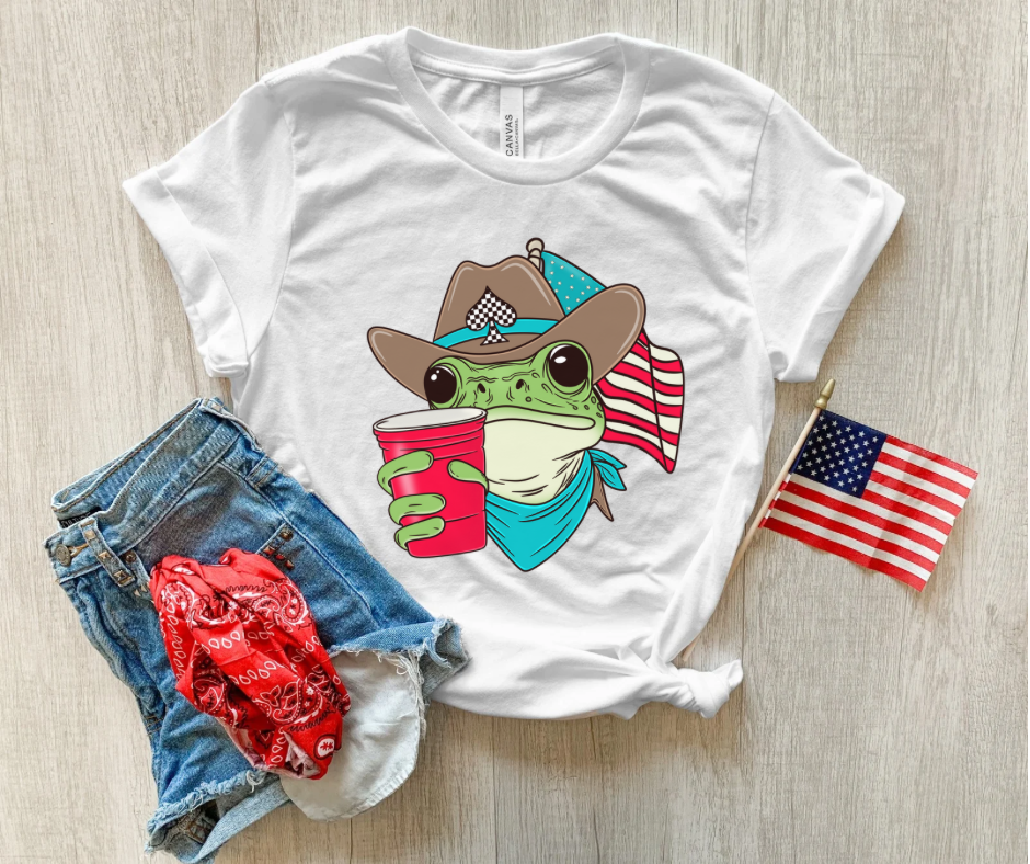 Western American Flag Frog