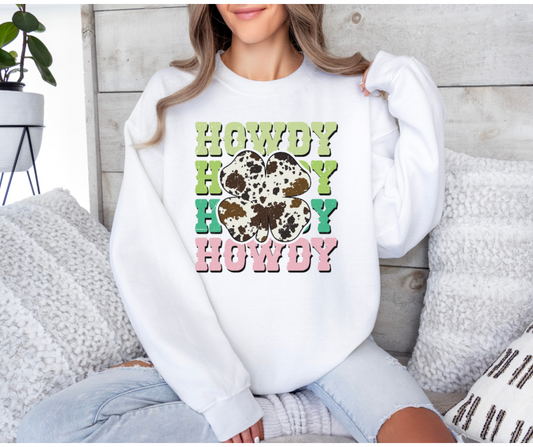 Howdy St. Patrick's Tee/Sweatshirt