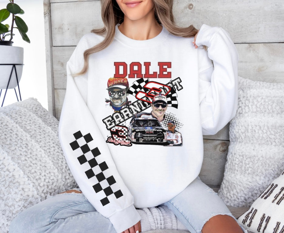 Dale Sweatshirt Check. Sleeves