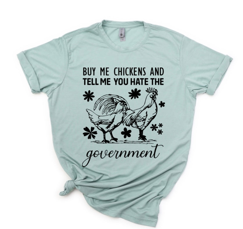 Buy me chickens and tell me